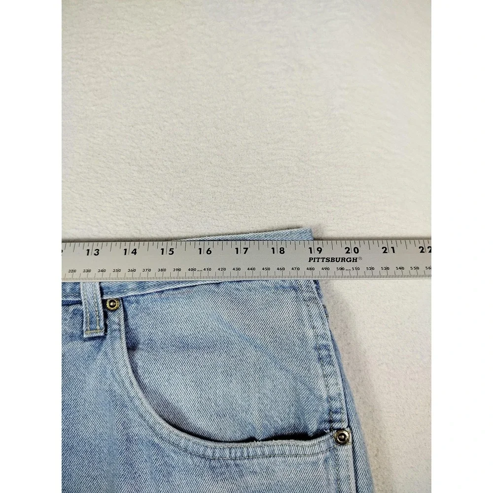 Vintage Walls Jeans Mens 40 Blue Relaxed‎ Fit Straight Denim Distressed Workwear